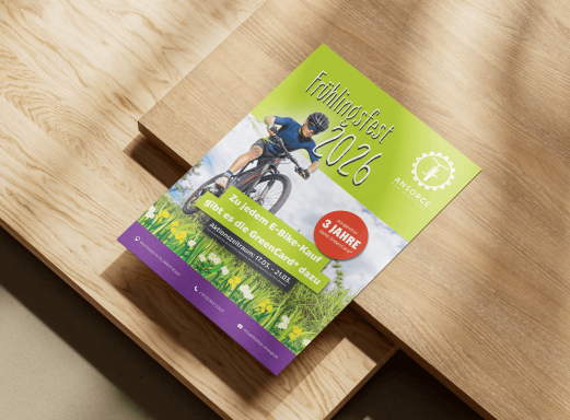 Flyer / Frühlingsfest 2026 – Bikeshop Ansorge