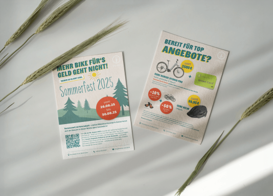 Flyer / Sommerfest 2025 – Bikeshop Ansorge